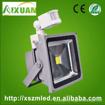 2015 Free sample solar waterproof outdoor pir sensor light